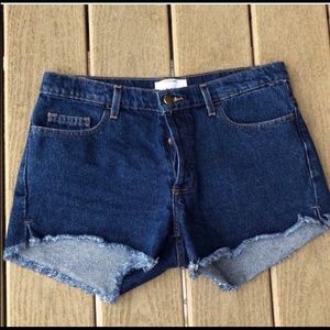 American Apparel Jean Shorts